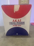 Akai ASE-20 Retro Vintage Stereo Audiophile Headphones W/ Box Not Tested. Fixed Price $15.88.