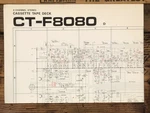 Pioneer CT-F8080 Casssette Fold Out Schematic *original*. Fixed Price $19.97.