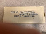 New Double Elephant Video Cassette Rewinder Vhs Vintage. Fixed Price $39.99.
