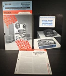 Telex Slide Sync Recorders & Players, Model 1400 Tape Literature A15. Fixed Price $12.11.