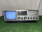 Unisonic Xl- 929 3-IN-1 Portable Television Radio Cassette Recorder Deck-works. Fixed Price $31.79.