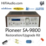 Pioneer SA-9800 Rebuild Restoration Recap Upgrade Kit Repair Filter Capacitor. Fixed Price $235.00.