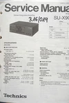 Service Manual Technics SU-X902 Amplifier, Original. Fixed Price $16.76.