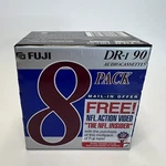 8 Pack! Fuji Dr-i 90 Minute Blank Audio Cassette Tapes Normal Bias New Sealed. Fixed Price $29.99.
