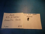 Aiwa AD-M700BU Cassette Deck Replacement Parts Output Level Phones Control Knob. Fixed Price $18.00.