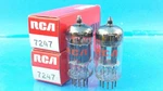 Rca Mullard 12DW7 7247 Tubes 1972 Match Pair Warm Sweet English Beer Pub. Fixed Price $129.88.