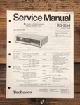 Technics RS-B54 Cassette Service Manual *original*. Fixed Price $14.97.