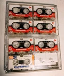 7 Vintage Microcassette MC60 Panasonic & XB60 Olympus Tapes Cases Used. Fixed Price $18.99.
