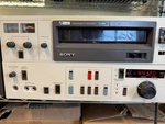 Sony VO-5800 U-matic 3/4" Videocassette Recorder, Powers On, Loads & Rewinds. Fixed Price $249.99.