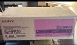 Vintage Sony SL-HFR30 Betamax Video Cassette Recorder Works W/remote Box. Fixed Price $284.99.