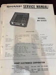Orig. Sharp AV5000 AV-5000 Full Repair & Service Manual *original**. Fixed Price $24.99.