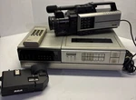 Rca CC017 Vintage Video Camera Camcorder & VJP900T Cassette Recorder. Fixed Price $49.99.