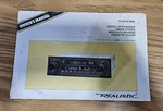Realistic 12-1912C Am/fm Auto Reverse Car Stereo Owners Manual. Fixed Price $14.99.