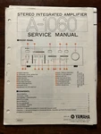 Yamaha A-1060 Stereo Integrated Amplifier Service Manual Original Vintage Rare. Fixed Price $49.99.