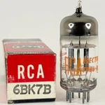 (1) Tested Rca Tube With Box Code As Twin Triode Vacuum (b). Fixed Price $11.95.