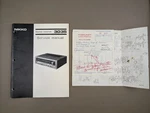 Nikko Stereo Receiver 3035 Service Manual D-826. Fixed Price $54.95.