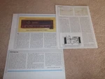 TA-F555ES Amplifier REVIEW,1983,3 Pgs,sony. Fixed Price $9.99.