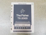 The Fisher TX-2000 Stereo Master Control Amplifier Service Manual W/ Schematics. Fixed Price $20.00.