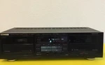 Kenwood Model KX-W8010 Stereo Dual Cassette Deck Player Oneside Tapeworking. Fixed Price $34.26.