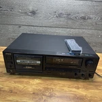 Aiwa AD-F810U 3-HEAD Cassette Deck Dolby Hxpro With Remote Tested. Fixed Price $649.00.