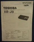 Toshiba XR-J9 Compact Disc Digital Audio Player Original Service Repair Manual. Fixed Price $14.94.