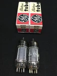 Matched Pair Rca 6CG7 (6FQ7) Clear Top Vacuum Tubes Plate Design Tested 8.9233. Fixed Price $39.95.