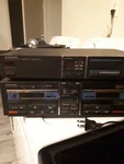 Pioneer Fm/am Digital Synthesized Tuner, F-X700WITH Dual Cassette CT-X700WI. Fixed Price $217.64.