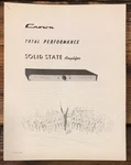 Crown SA-3030 Amplifier Owner / User Manual *original*. Fixed Price $19.97.