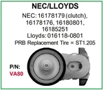 Prb VA80 Vcr Video Idler Wheel For Nec 16178179 16178176 16180801 16185251 +. Fixed Price $12.95.