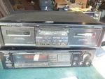 Onkyo TA-RW313 Stereo Dual Cassette Deck Works, /w Mamnual. Fixed Price $90.00.