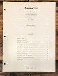 Mitsubishi DT-4105 Cassette Service Manual *original*. Fixed Price $14.97.