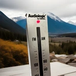 Rare Audiologic By Randix Lx 40T Am/fm Stereo Tuner Untested But Lights Up Metal. Fixed Price $50.00.