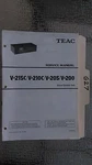 Teac V-215C 210C 205 200 Service Manual Original Repair Book Stereo Tape Player. Fixed Price $22.50.