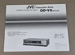 Jvc Stereo Cassette Deck DD-V9 A/c/j/u Instruction Book D-3184. Fixed Price $54.95.