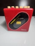 Vintage Panasonic Red RX-90 Am/fm Cassette Recorder. Fixed Price $60.00.
