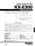 Service Manual Guide For Yamaha KX-E300. Fixed Price $15.01.