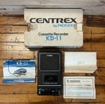 Vintage Centrex By Pioneer Cassette Recorder KD-11 W/ Original Box Tested Works. Fixed Price $27.00.