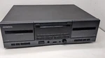 Kenwood KX-W6080 Stereo Double Cassette Deck For Parts Repair Only. Fixed Price $19.50.