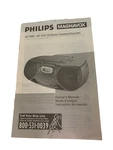Philips Magnavox Radio Cassette Recorder Owner's Manual Az 1009-1010 Cd Boombox. Fixed Price $18.50.