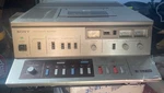 Vintage Portable Sony Betamax Vcr Model SLO-383 As Is For Parts Repair. Fixed Price $200.00.