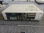 Sanyo Betamax Hi-fi Video Cassette Recorder Vcr 7200 Powers On. Fixed Price $69.99.