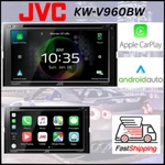 Jvc KW-V960BW Cd/dvd Receiver, Bluetooth, Wireless Carplay/android Auto KWV960BW. Fixed Price $699.00.