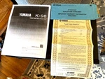 Yamaha K-98 Dual Well Cassette Deck Recorder Permalloy Heads Dolby B/c W/ Papers. Fixed Price $35.00.