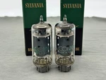 (2) Sylvania Conn 7868 Power Tubes Matched Codes Tests Nos TV-7BU. Fixed Price $129.99.