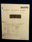 Sanyo RDW489 Stereo Cassette Deck Original Service Repair Manual. Fixed Price $14.94.