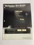 Technics SH-9020 Meter Unit Brochure Original. Fixed Price $55.00.