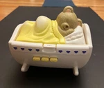 Vtg 1996 Nursery Cassette Player Teddybear Bed Cradle Gaa Corp 15151 4AA Battery. Fixed Price $33.54.