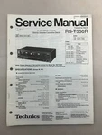 Technics RS-T330R Original Service Manual Free Shipping. Fixed Price $14.00.