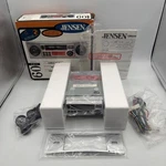 Vintage Jensen Cr 225X-AM Fm Stereo Receiver-car Cassette Player Detach Face.. Fixed Price $154.00.