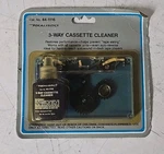 Realistic 3-WAY Cassette Cleaner Cat. No. 44-1116. Fixed Price $17.00.